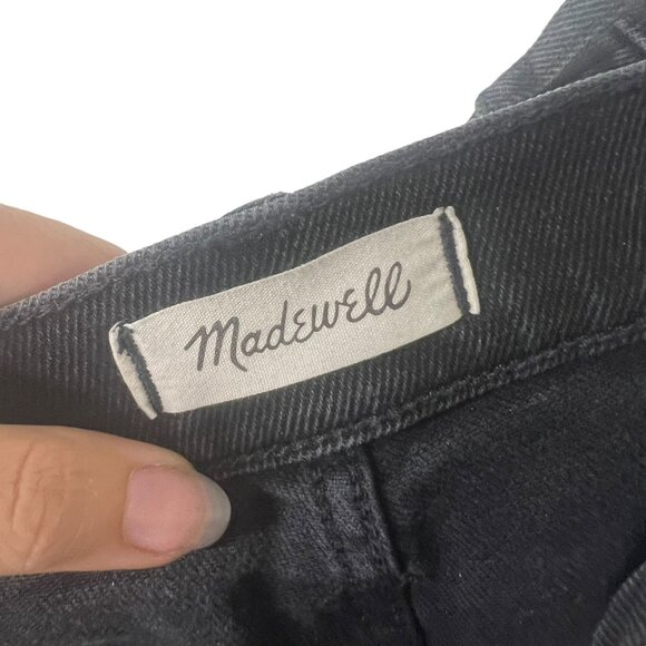 Madewell Black Cali Demi Boot Mid Rise Jeans 26P - Picture 5 of 11